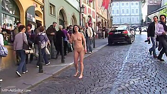 Daring Exhibitionists Bare All On The Outdoor Streets