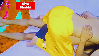 Seductive Indian Couple Engages In Passionate Doggy Style After Romantic Foreplay | Riya Bhabhi