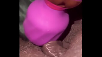 Milaj'S Vibrator Experimentation With Her Voluptuous Curves