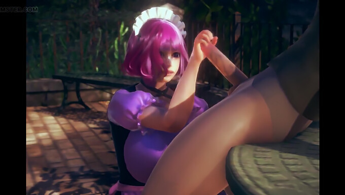 Karakter Game 3d Menikmati Permainan Fetish