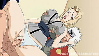 Naruto Xxx Parodie: Tsunade En Jiraiya'S Geanimeerde Erotische Ontmoeting