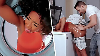 Sinnlich Milf Stuck In The Washer - A Wild Ride