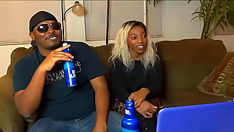 King Cure And Crystal Cooper'S Hilarious Hardcore Adventure On Webcam