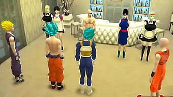 3d Animációs Dragon Ball Pornó: A Szobalány Saga Folytatódik Gokuval És Barátaival, Megbüntetve A Hűtlen Feleségeket