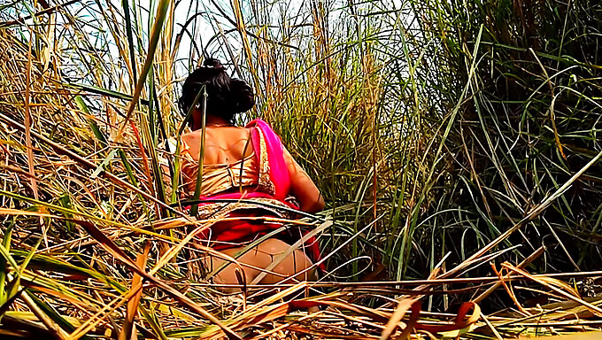 Indian Bhabhi Gets Wild In The Jungle: A Hot Outdoor Encounter