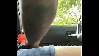 Horny Uber Driver Gets Aroused By A Couple'S Passionate Kiss